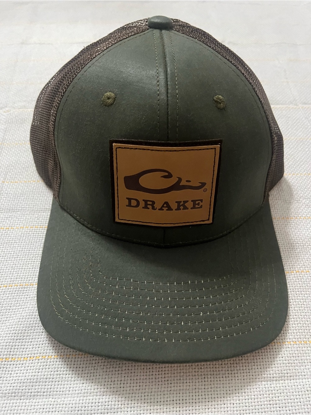 Drake Brown Mesh Back Trucker Hat